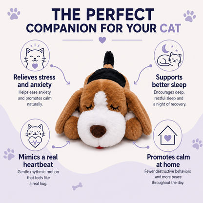 ComfortPurr Calming Plush