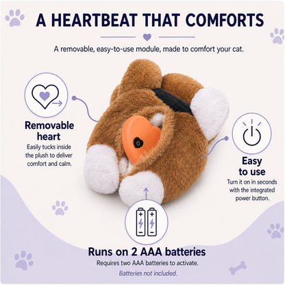 ComfortPurr Calming Plush